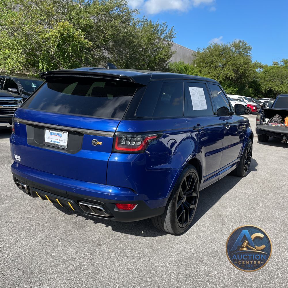 2020 Land Rover Range Rover Sport SVR