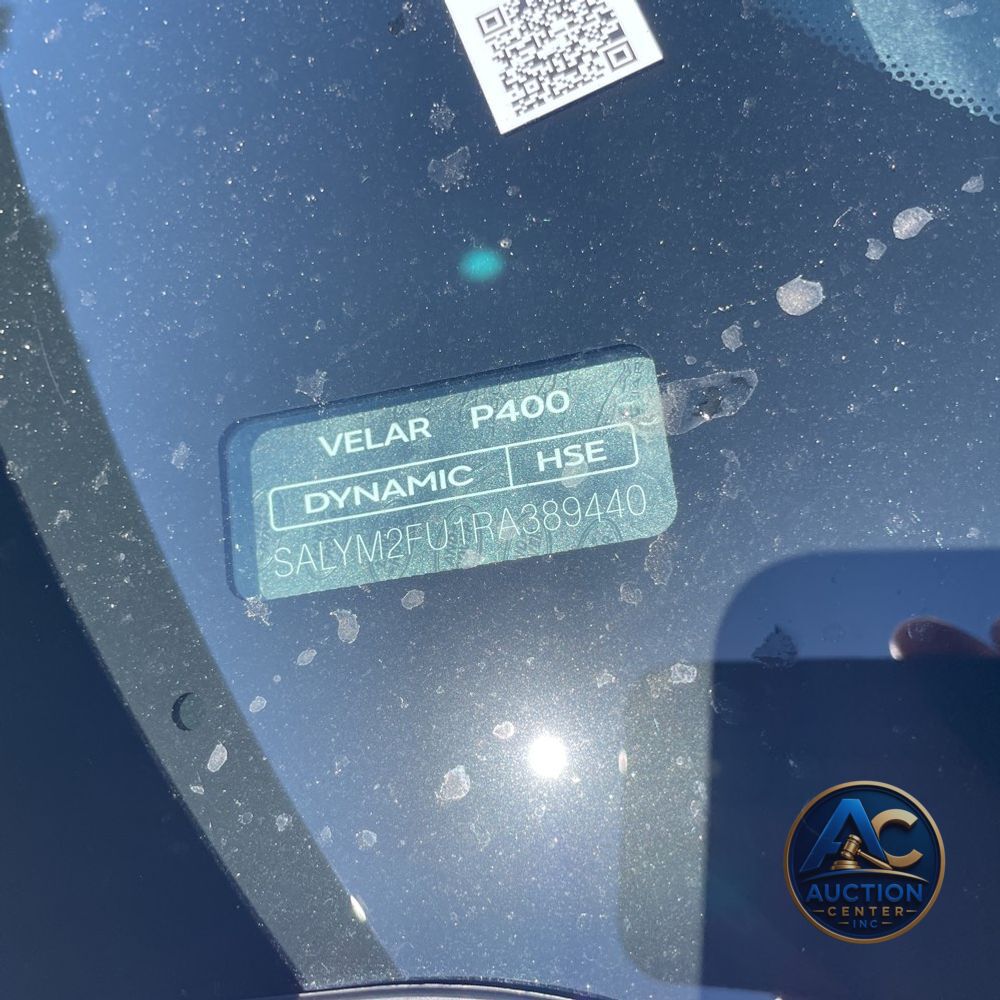 2024 Land Rover Range Rover Velar Dynamic HSE P400