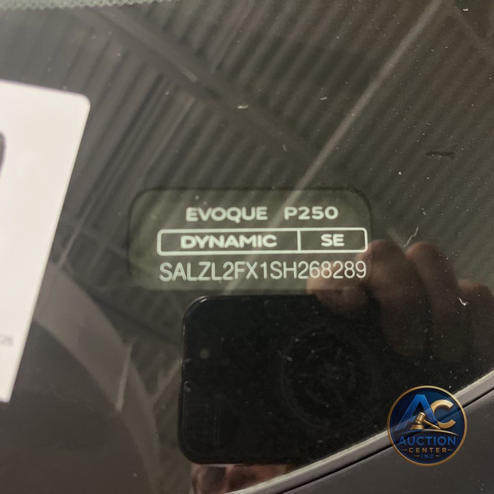 2025 Land Rover Range Rover Evoque Dynamic SE P250