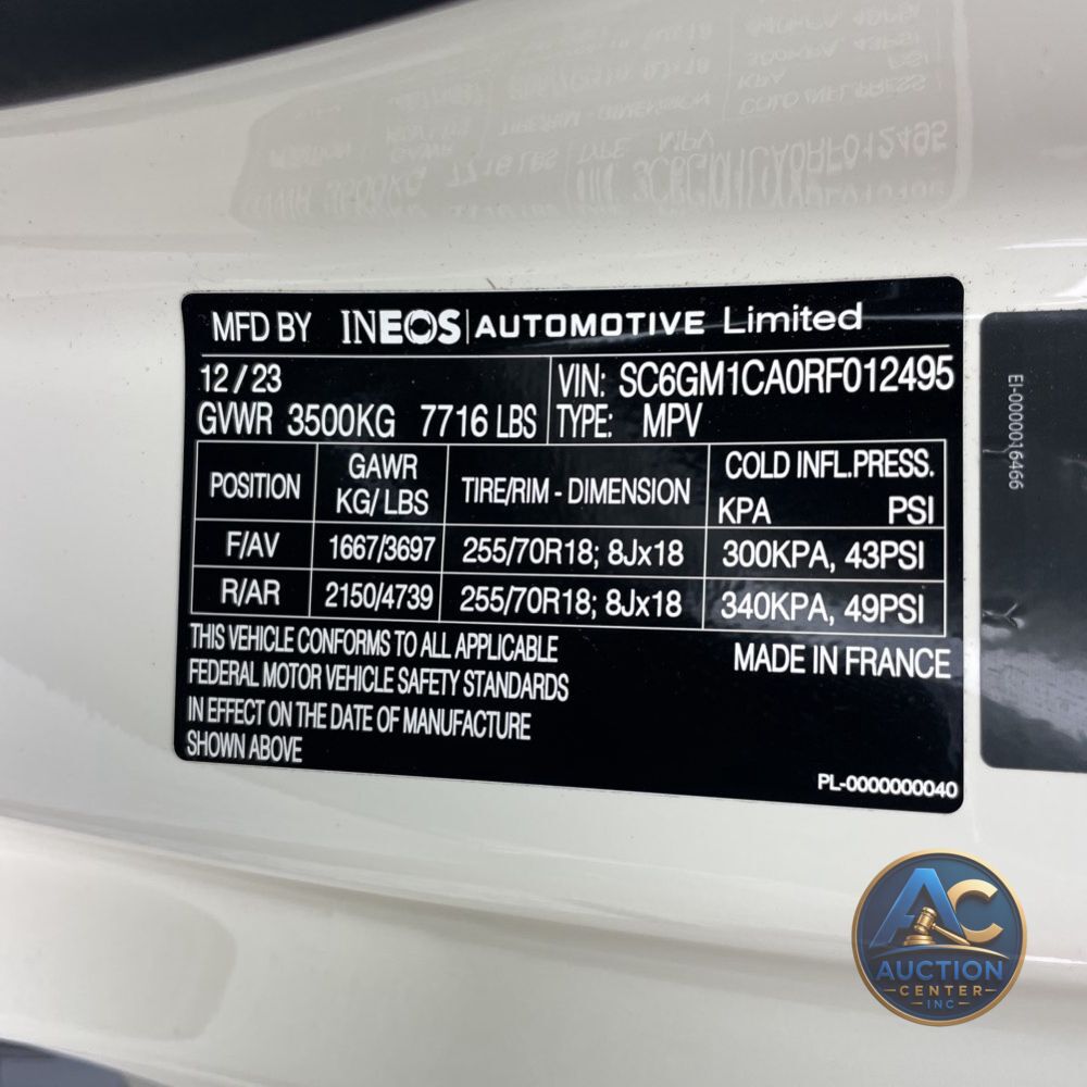 2024 INEOS Grenadier Base