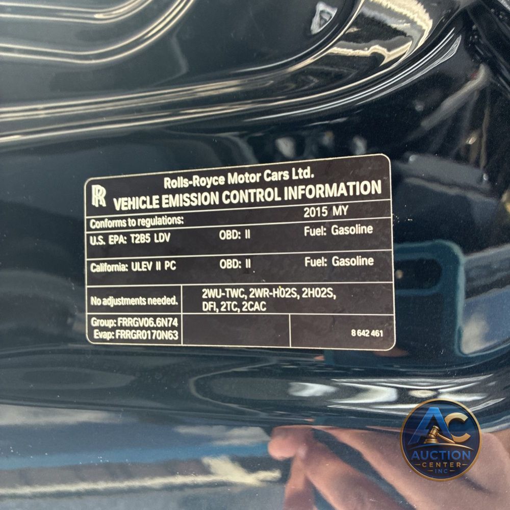 2015 Rolls Royce Wraith