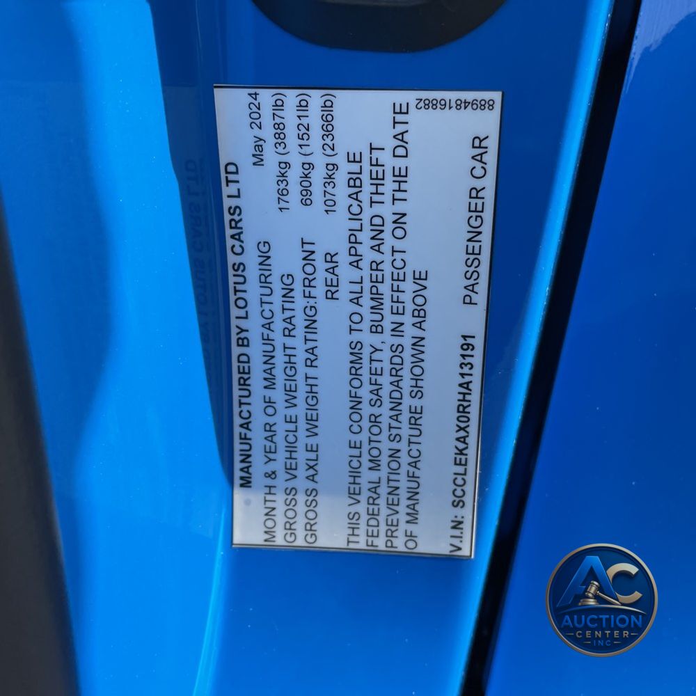 2024 Lotus Emira First Edition