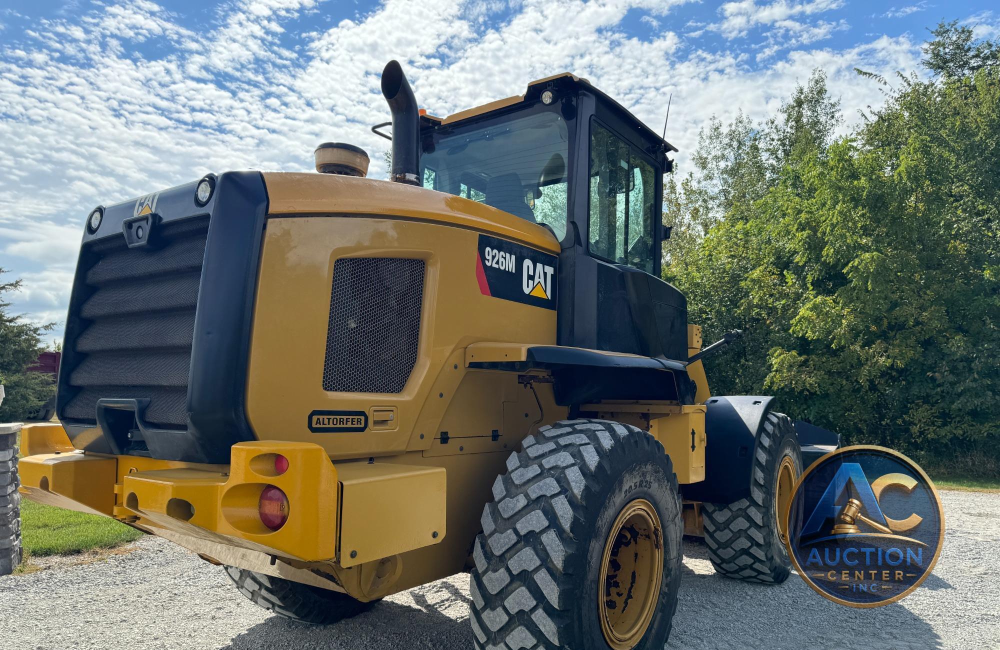 2015 Caterpillar 926M Wheel Loader