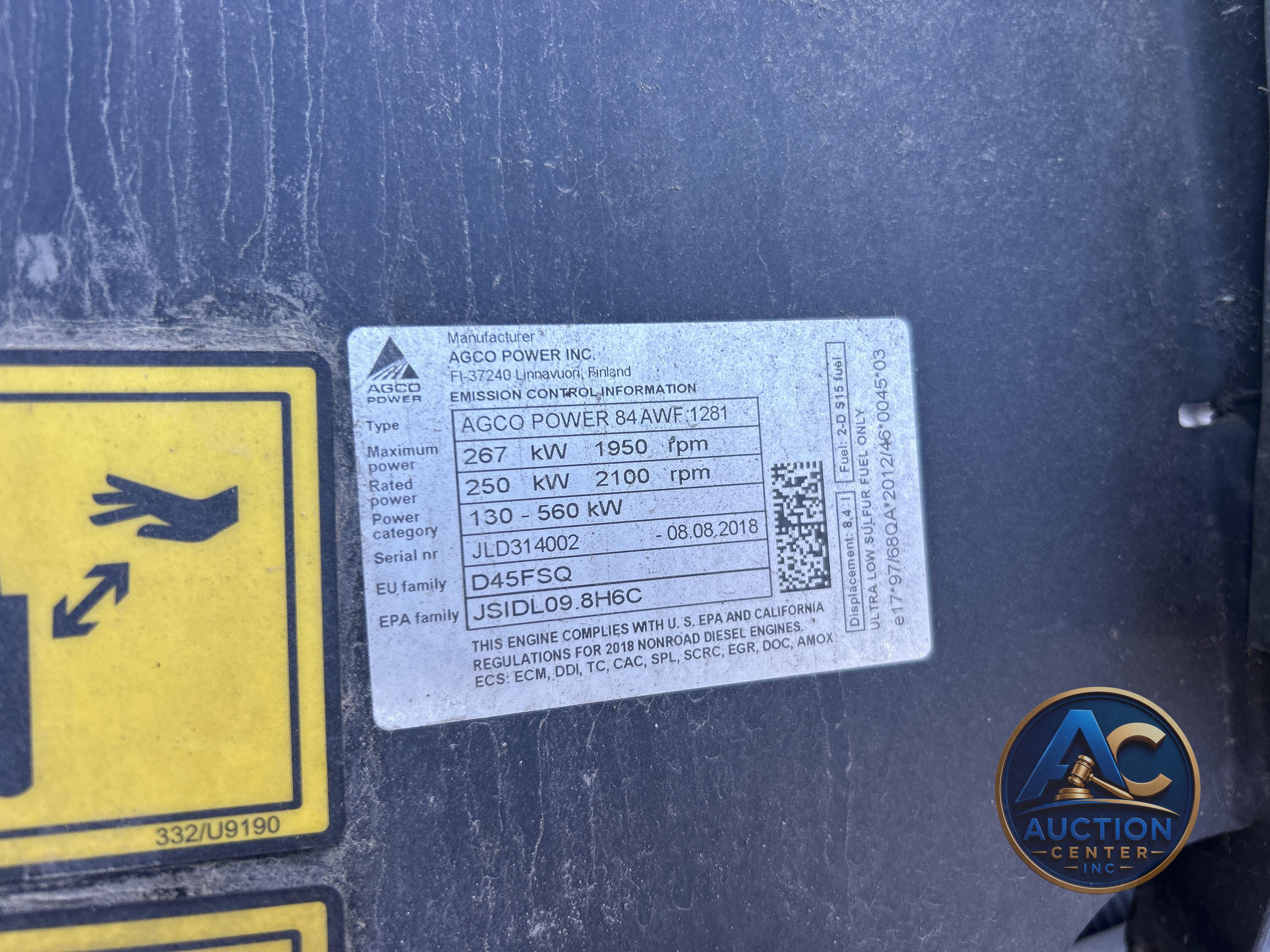 2018 Jcb Fastrac 8330
