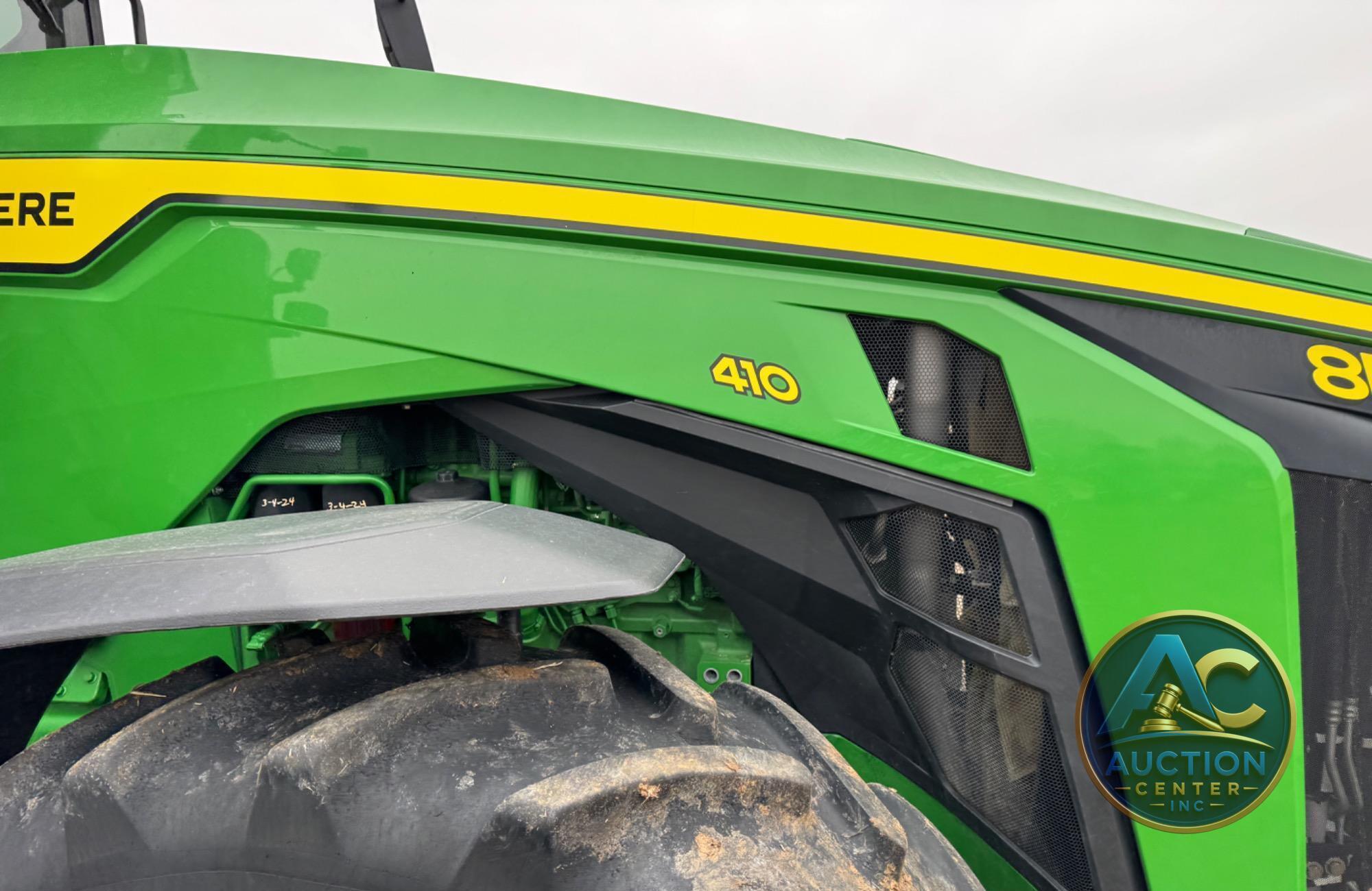 2021 John Deere 8R 410