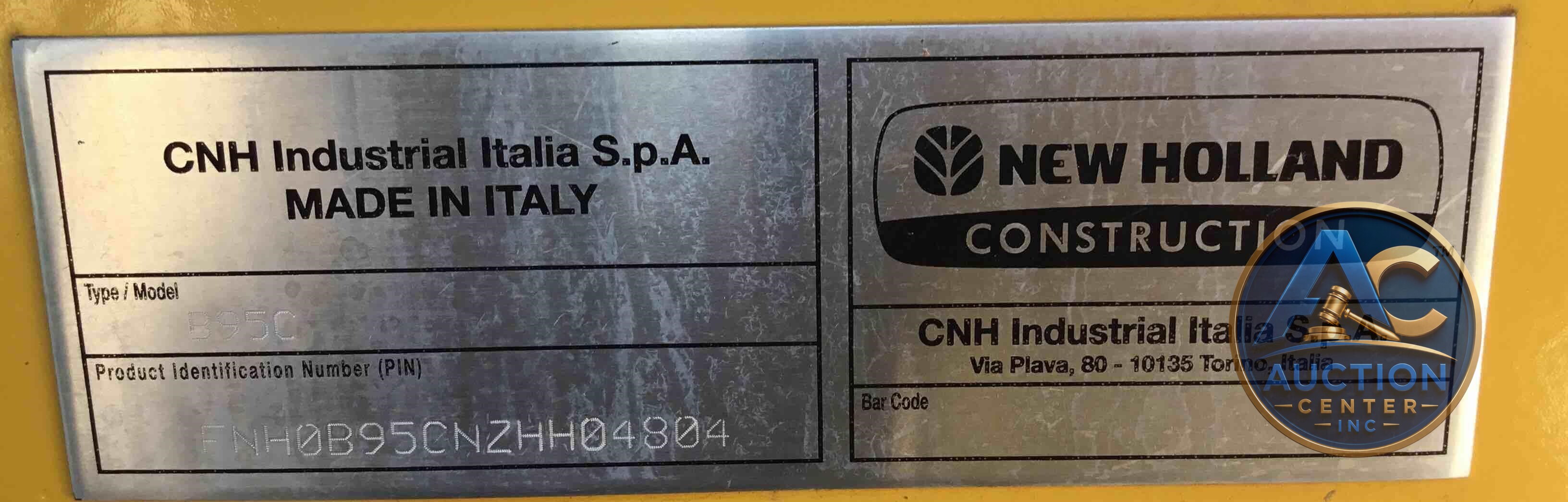 2020 New Holland B95C