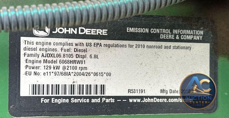 2010 John Deere 7330 MFWD tractor