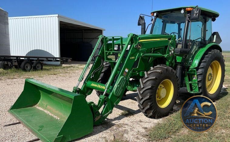 2014 John Deere 6140D MFWD tractor