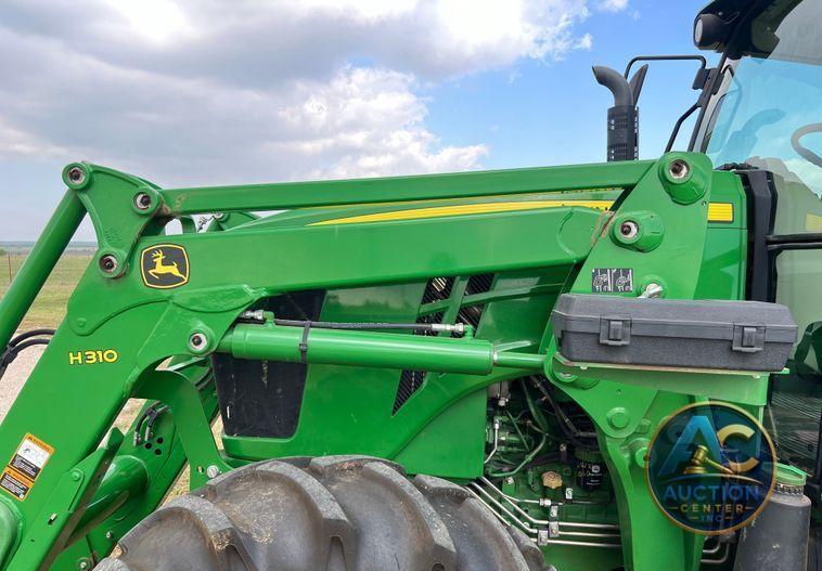 2014 John Deere 6140D MFWD tractor