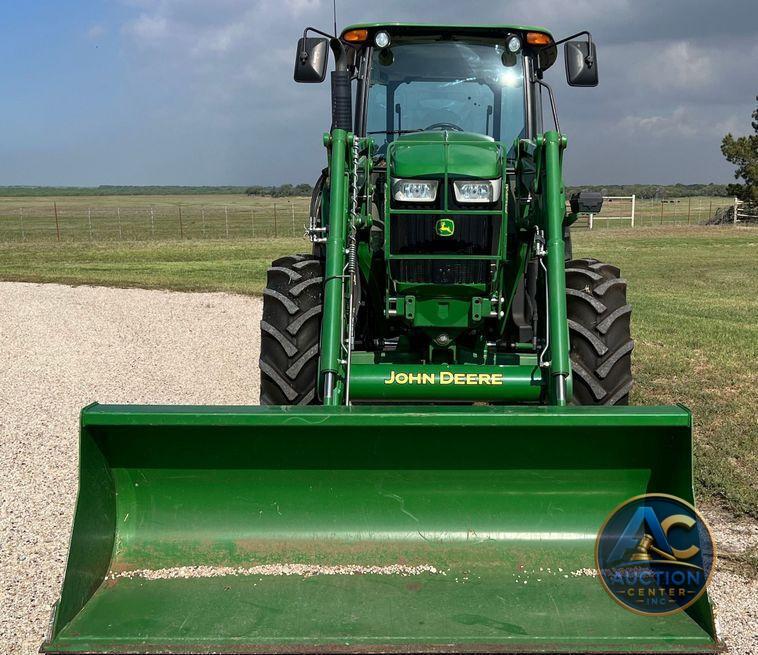 2014 John Deere 6140D MFWD tractor