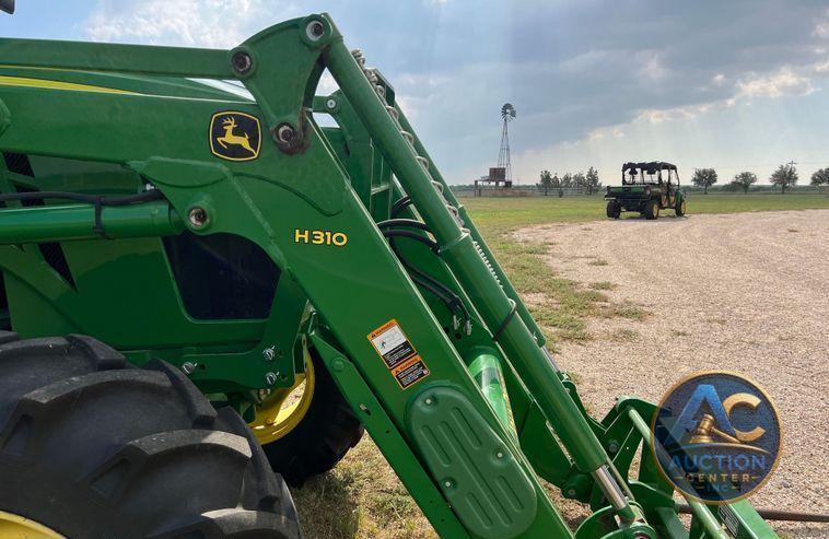 2014 John Deere 6140D MFWD tractor