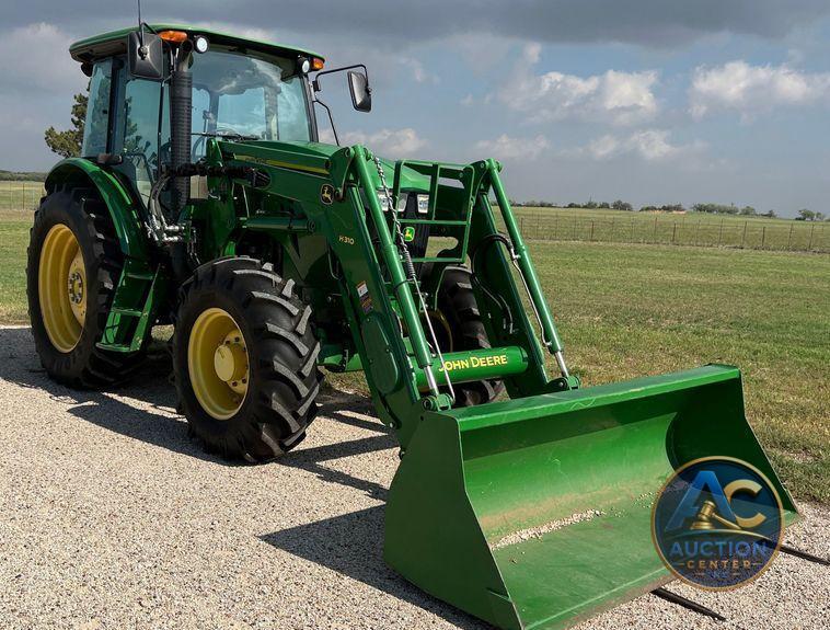 2014 John Deere 6140D MFWD tractor