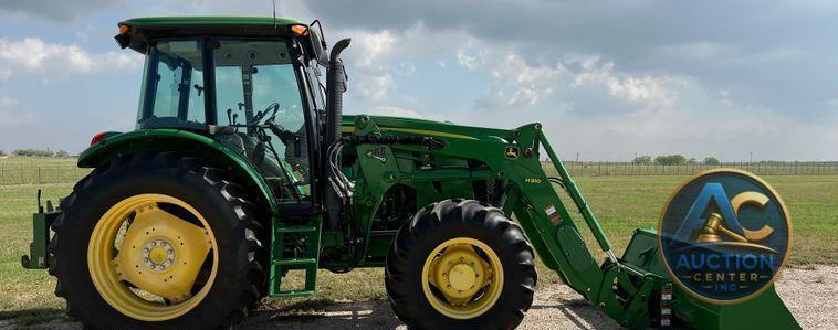 2014 John Deere 6140D MFWD tractor