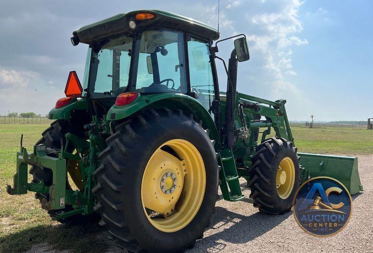 2014 John Deere 6140D MFWD tractor