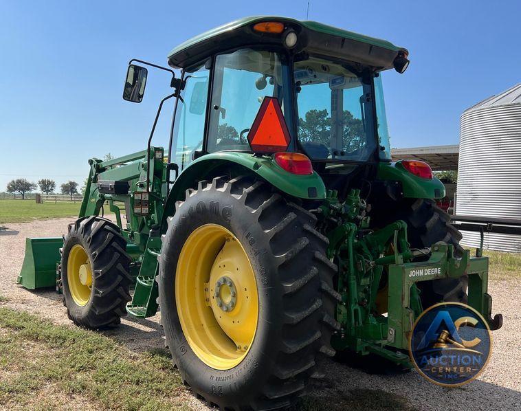2014 John Deere 6140D MFWD tractor