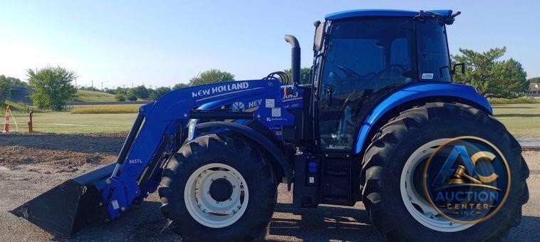 2019 New Holland Powerstar 100 MFWD tractor