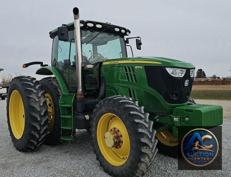 2014 John Deere 6170R MFWD tractor