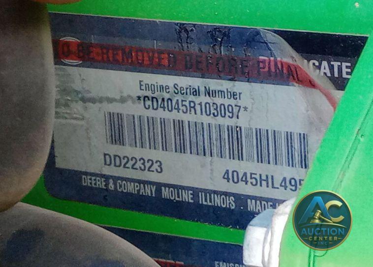 2015 John Deere 6125R MFWD tractor