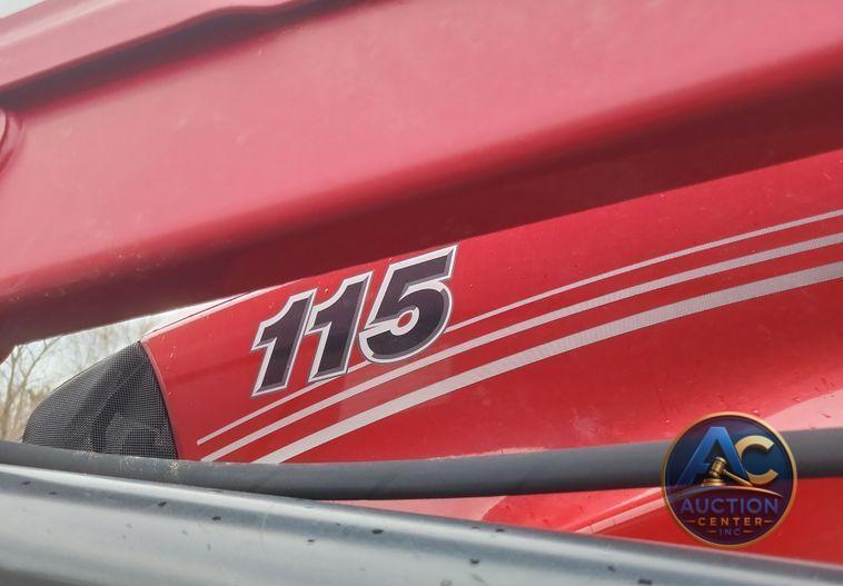 2016 Case IH Maxxum 115  MFWD tractor