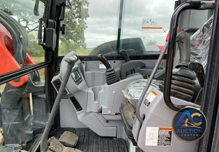 2022 Kubota KX080-4S2  mini excavator