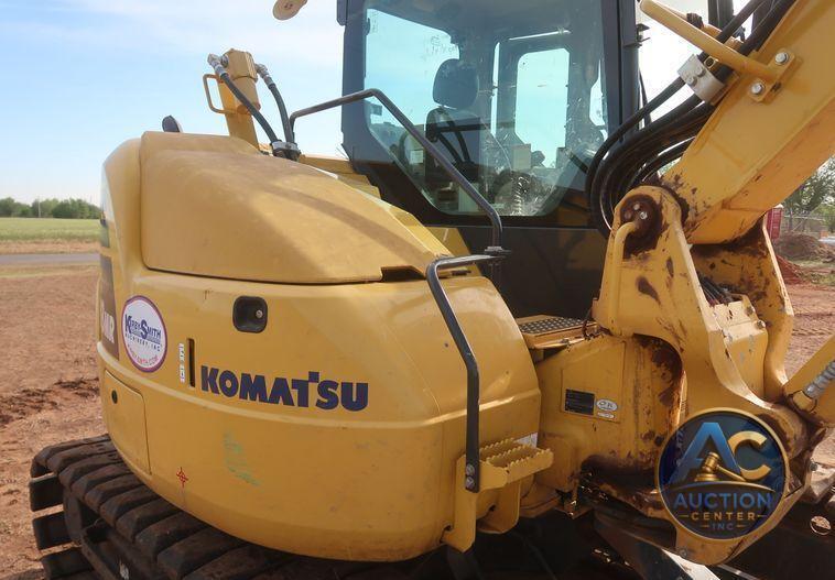 2018 Komatsu PC88MR-10  mini excavator