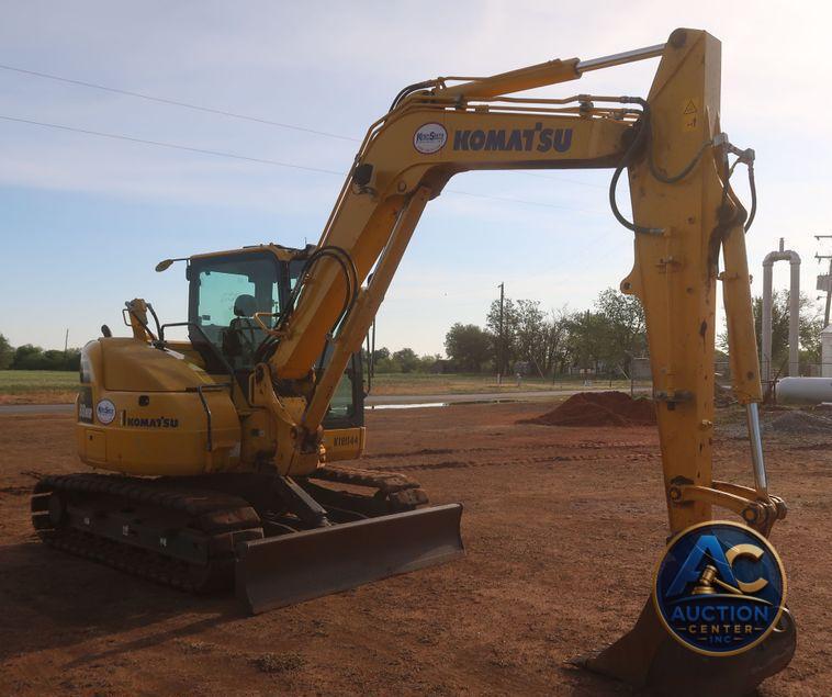 2018 Komatsu PC88MR-10  mini excavator