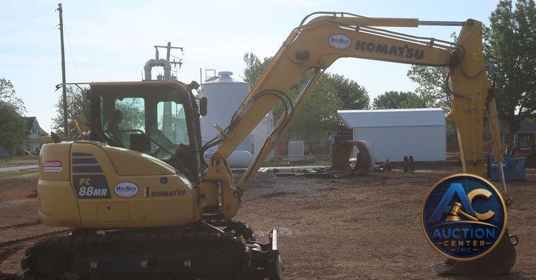 2018 Komatsu PC88MR-10  mini excavator