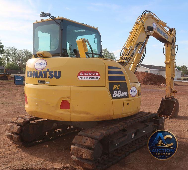 2018 Komatsu PC88MR-10  mini excavator