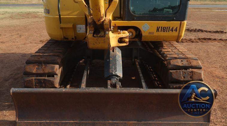 2018 Komatsu PC88MR-10  mini excavator
