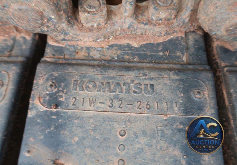 2018 Komatsu PC88MR-10  mini excavator