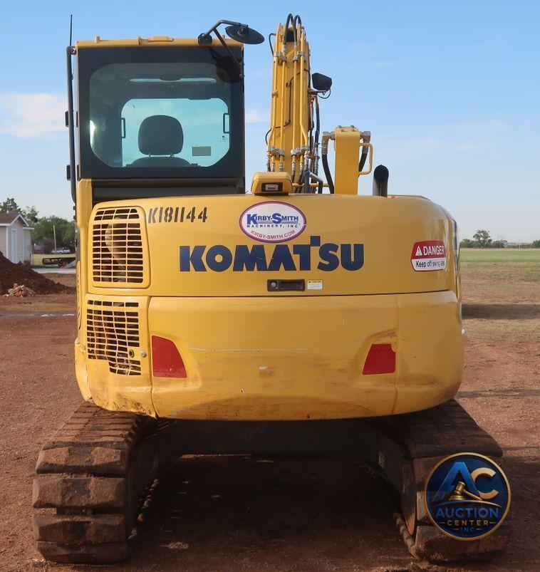 2018 Komatsu PC88MR-10  mini excavator