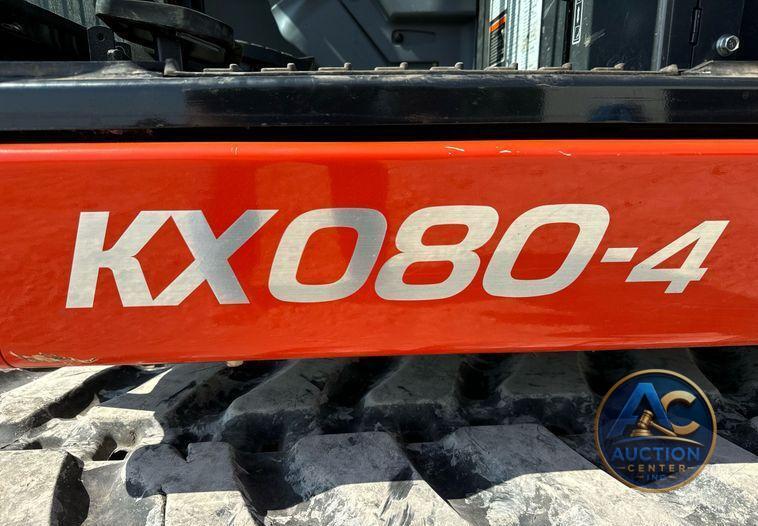 2020 Kubota  KX080-4S2 mini excavator