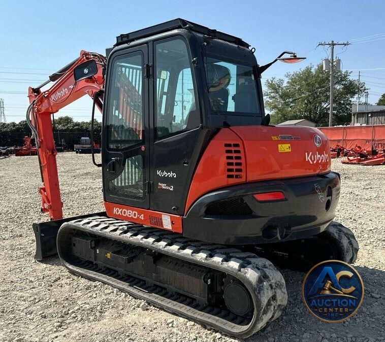 2020 Kubota  KX080-4S2 mini excavator