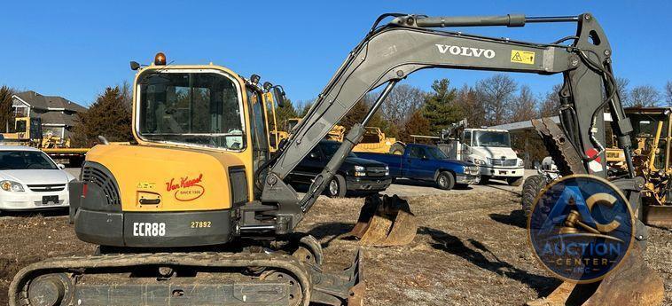 2013 Volvo ECR88  mini excavator