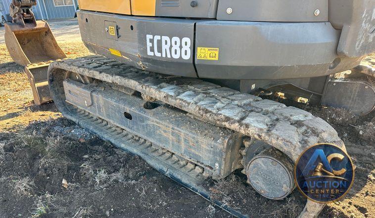2013 Volvo ECR88  mini excavator