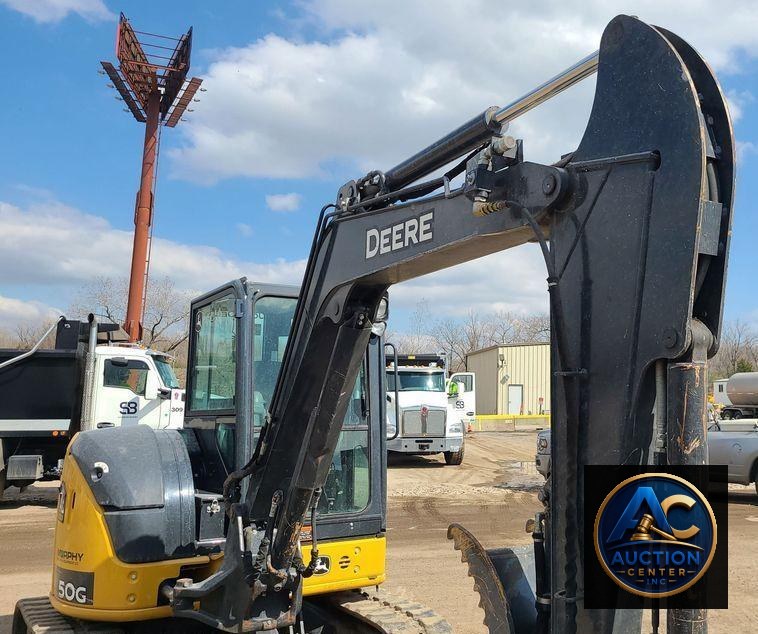 2019 John Deere 50G  mini excavator