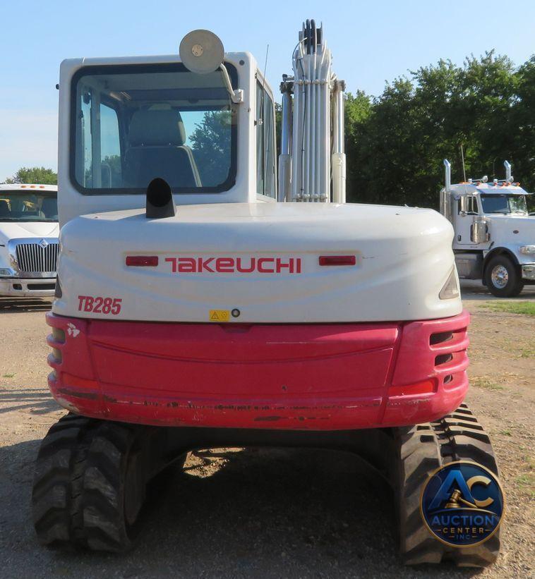 2013 Takeuchi TB285 mini excavator