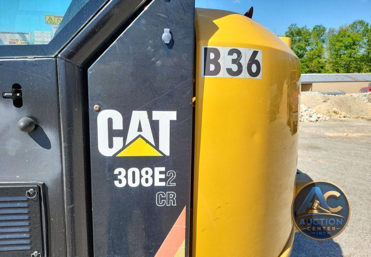 2014 Caterpillar 308E2 CR  mini excavator