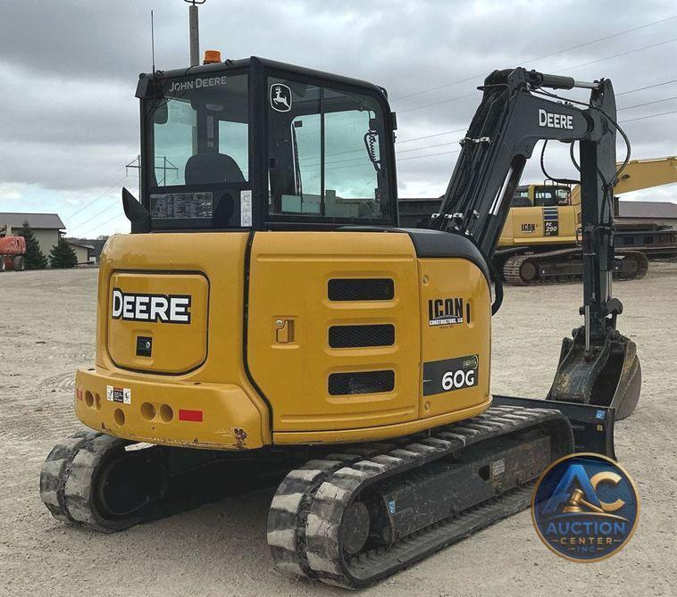 2020 John Deere 60G  mini excavator