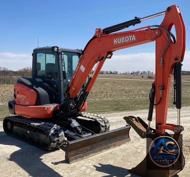 2016 Kubota KX057-4  mini excavator