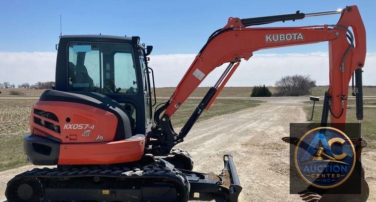 2016 Kubota KX057-4  mini excavator