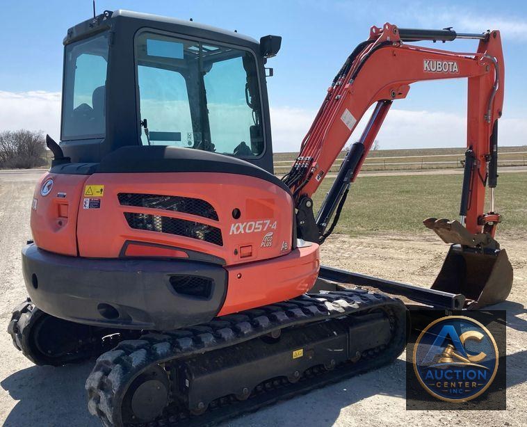 2016 Kubota KX057-4  mini excavator