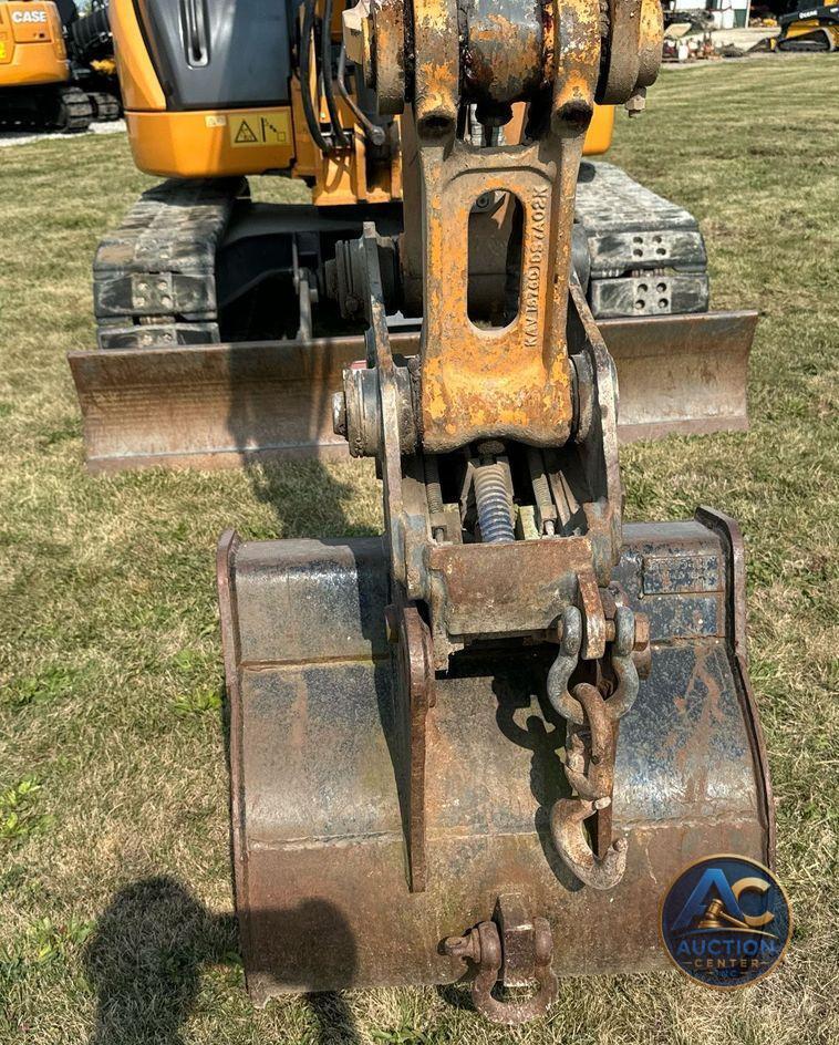 2017 Case CX80C mini excavator