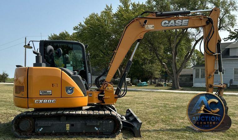 2017 Case CX80C mini excavator