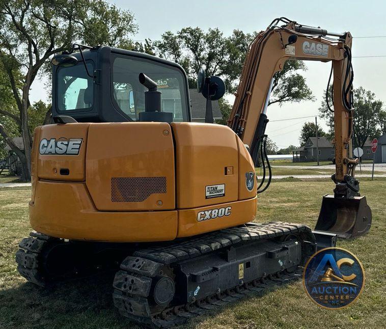 2017 Case CX80C mini excavator