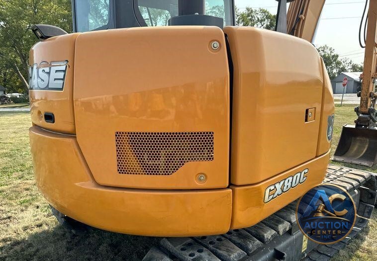 2017 Case CX80C mini excavator