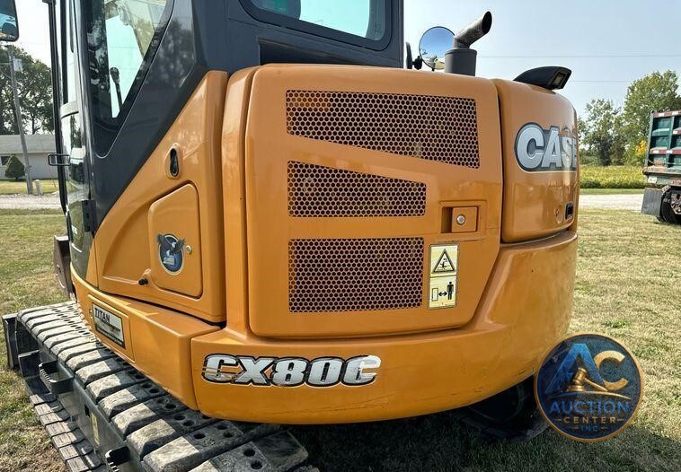 2017 Case CX80C mini excavator