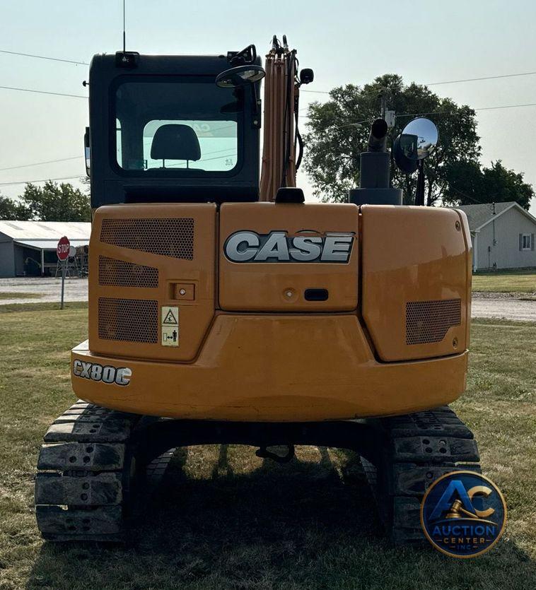 2017 Case CX80C mini excavator