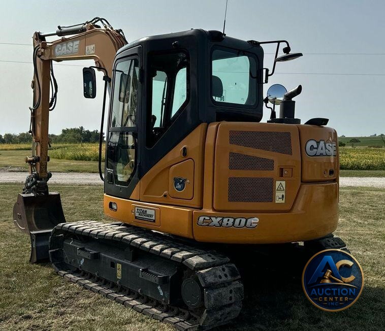 2017 Case CX80C mini excavator