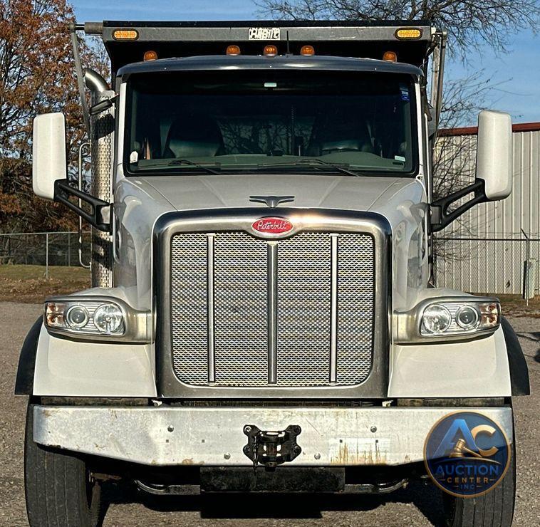 2019 Peterbilt 567 dump truck
